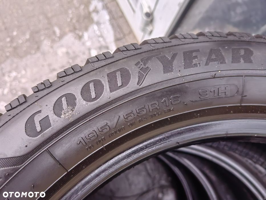 195/55R16 91H GoodYear Ultra Grip 9+ kpl zima KZ174 Clio Polo Fabia - 7