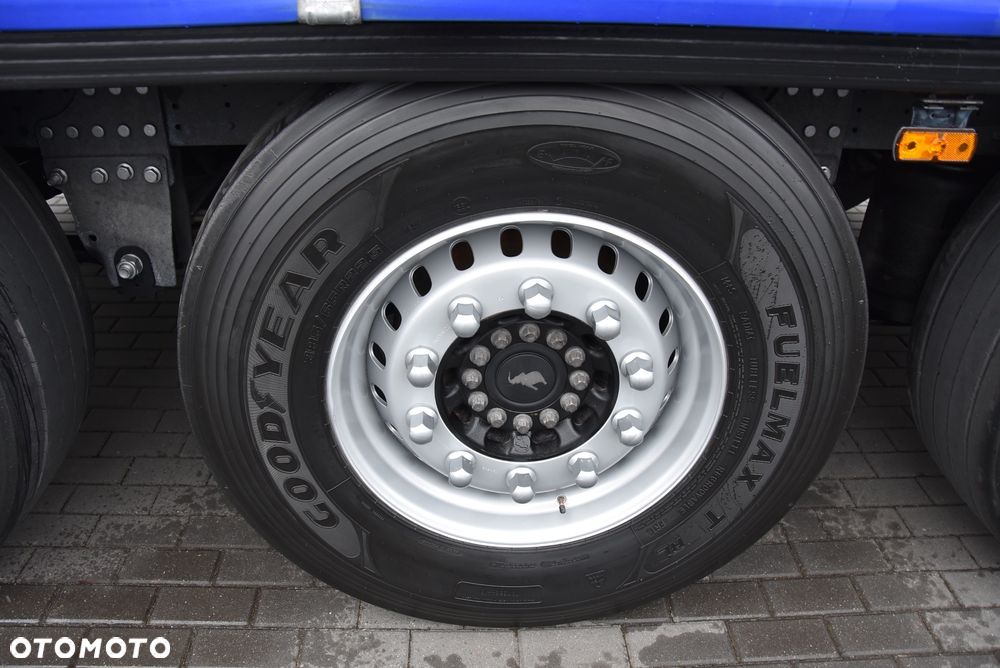 Schmitz Cargobull FIRANA / 240 TYŚ KM PRZEBIEGU! / DACH PODNOSZONY / OŚ PODNOSZONA / WAGA WABCO / STAN JAK FABRYCZNIE NOWY ! ! ! - 12