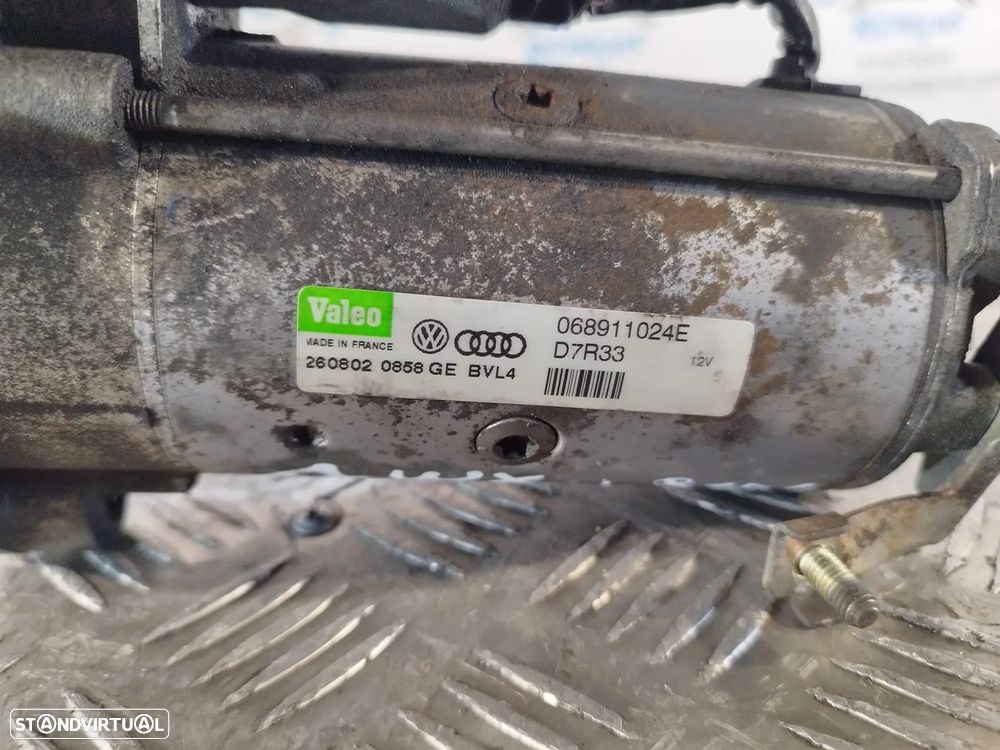 MOTOR DE ARRANQUE 068911024E D7R33  AUDI A4 1.9 TDI 130CV AWX A6 PASSAT - 4