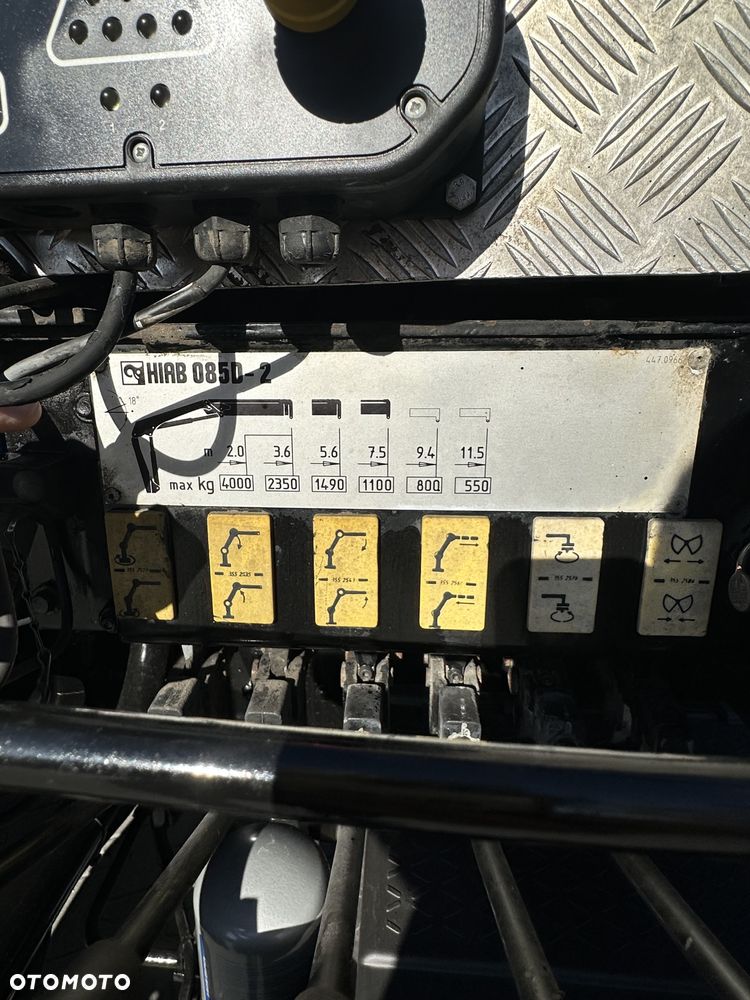 MAN LE 18.220 Wywrotka 3-stronna HDS HIAB 085 - 17