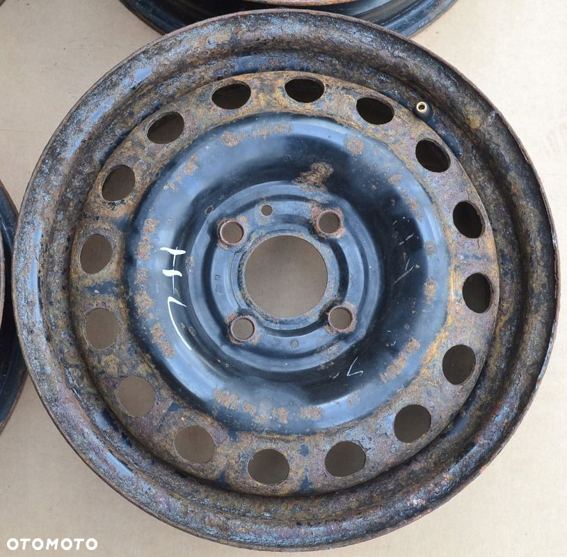 FELGI STALOWE NISSAN 4x100 5J14 ET 45 F-491 - 3