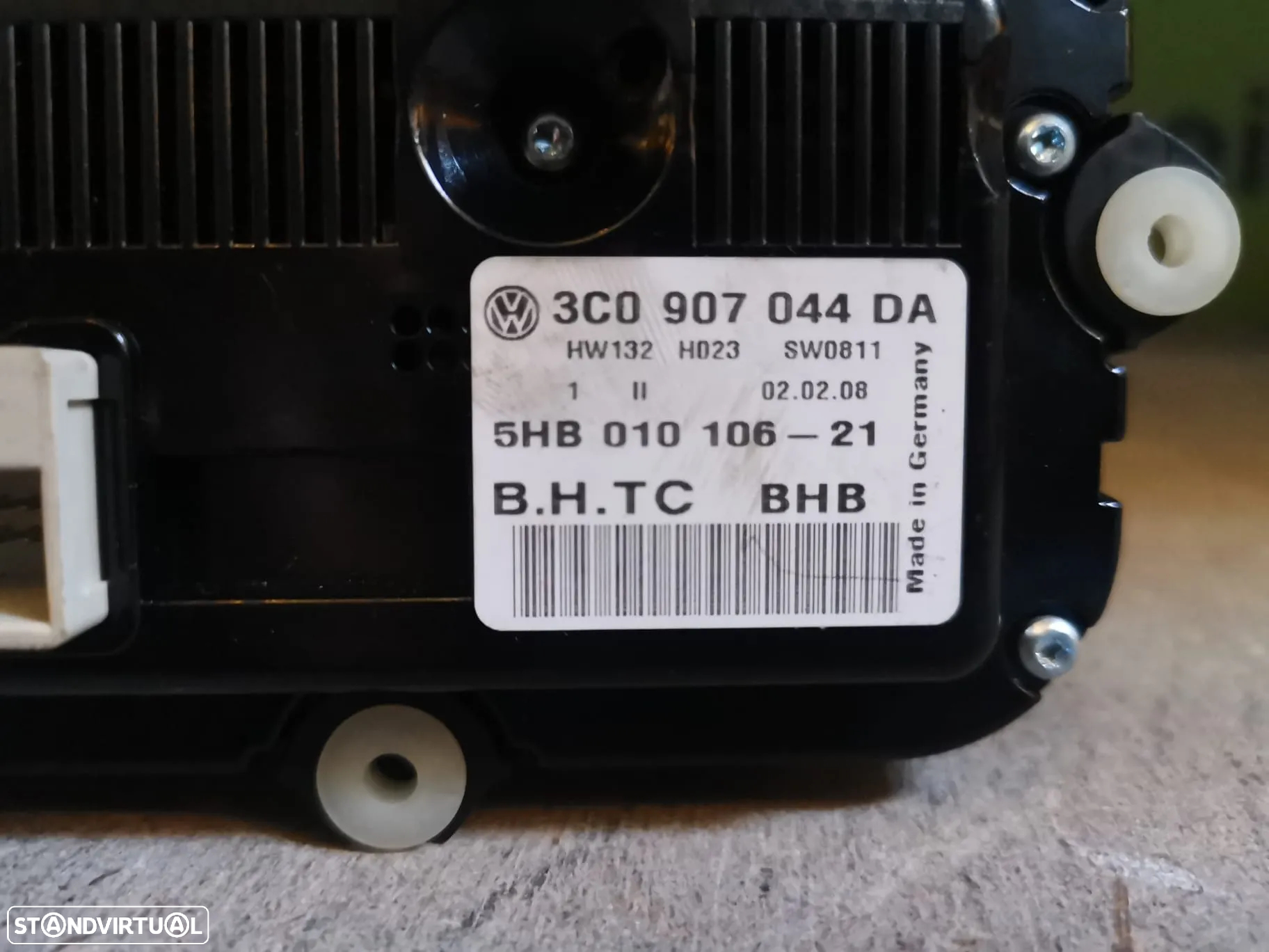 VW PASSAT B6 2005-2010 COMANDO CHAUFAGEM S008 - 4