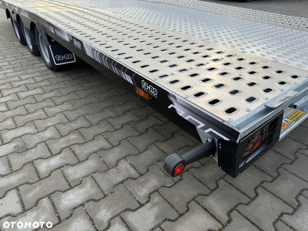 TA-NO Scorpio 55 PREMIUM laweta 3 osiowa 5.5m 3500kg DMC najazdy niski załadunek - 35