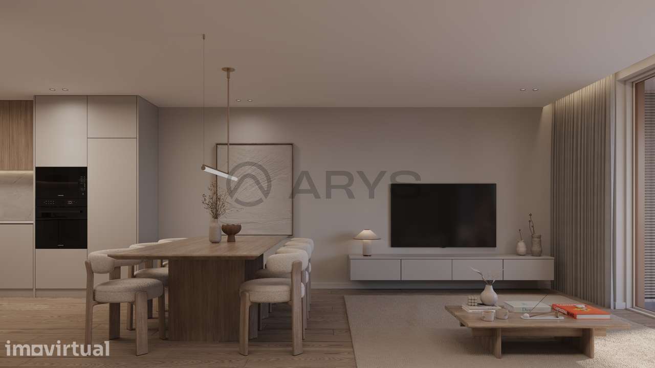 Apartamento T2 com acabamentos de alto padrão - Grande imagem: 3/19