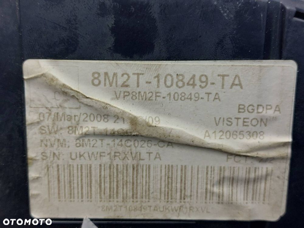 LICZNIK ZEGARY CONVERS FORD MONDEO MK4 2.0 16V 8M2T-10849-TA - 4
