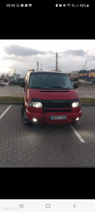 oglinzi cromate vw t4 , deflector capota,manere usi inox, măsuță bord, huse scaun,paravanturi geam - 15