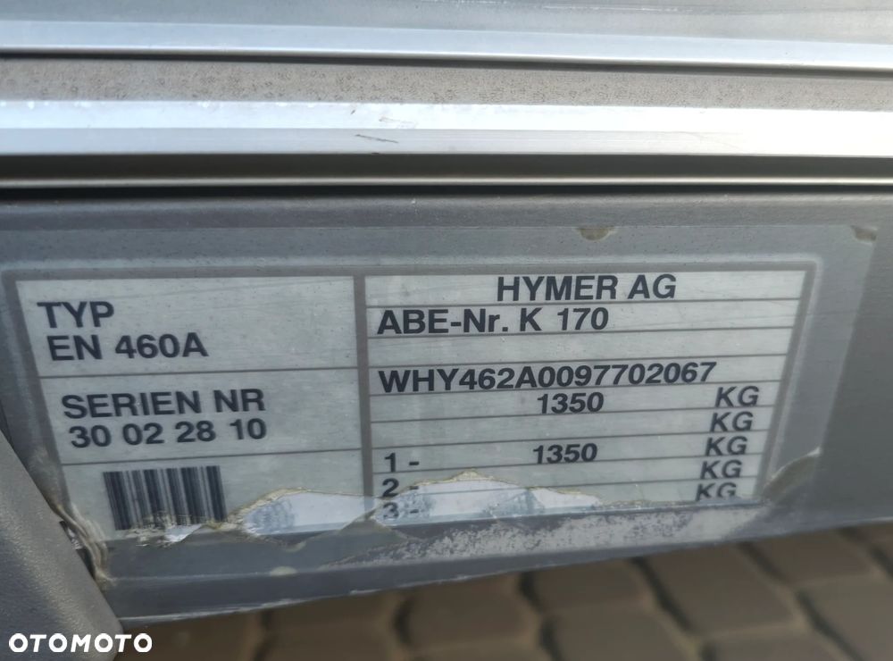 Hymer-Eriba Nova Swing 462A - 40