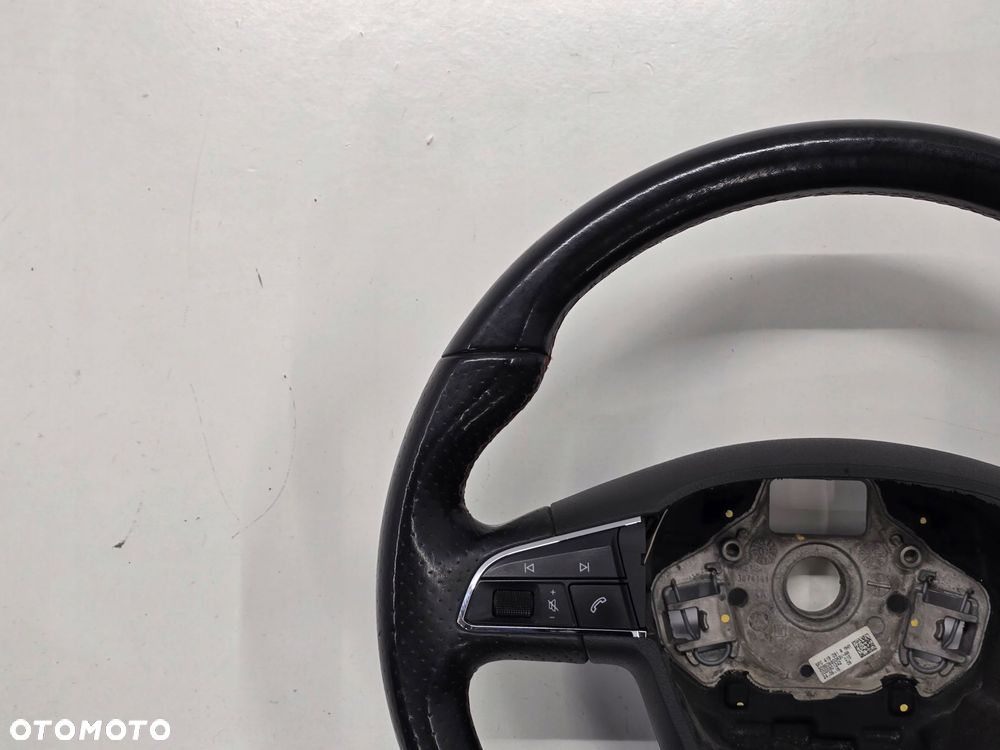 SEAT LEON III FR 15R KIEROWNICA SKÓRZANA MULTIFUNKCJA 5F0419091R - 2