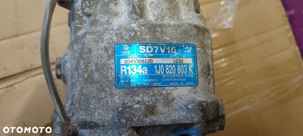 VW GOLF IV 4 BORA AUDI A3 8L SPRĘŻARKA KLIMATYZACJI KOMPRESOR 803K - 4