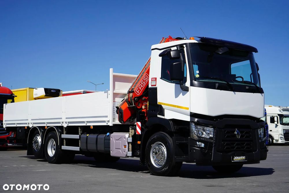 Renault C 430 / 6 X 2 / E 6 / SKRZYNIOWY + HDS / FASSI F 195 / ROTATOR / PILOT / DŁ. 8,05 M - 31