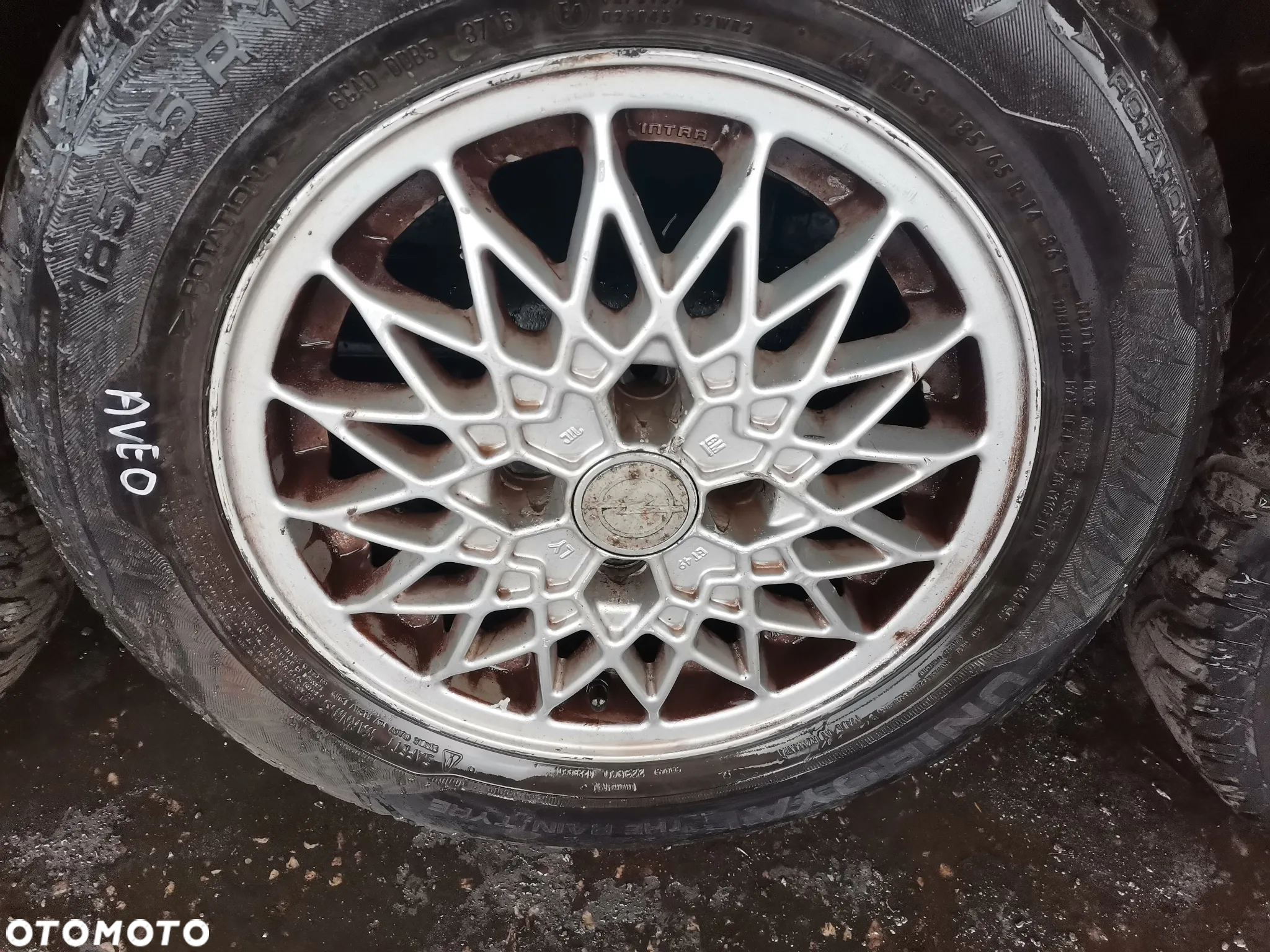 Kola felgi opony RONAL 14 4X100 185/65/14 OPONY ZIMOWE - 4
