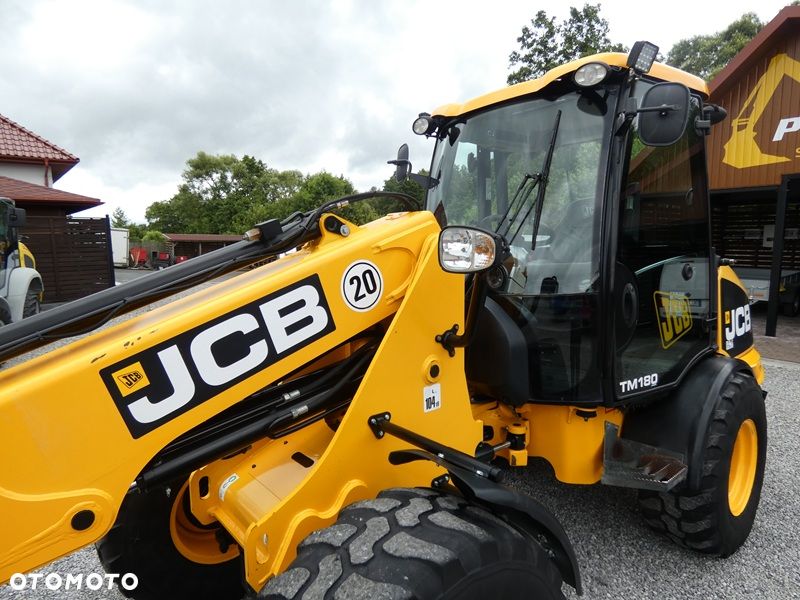 JCB TM180 Z Niemiec / Ładowarka łamana z teleskopem / Piękny Stan / - 30