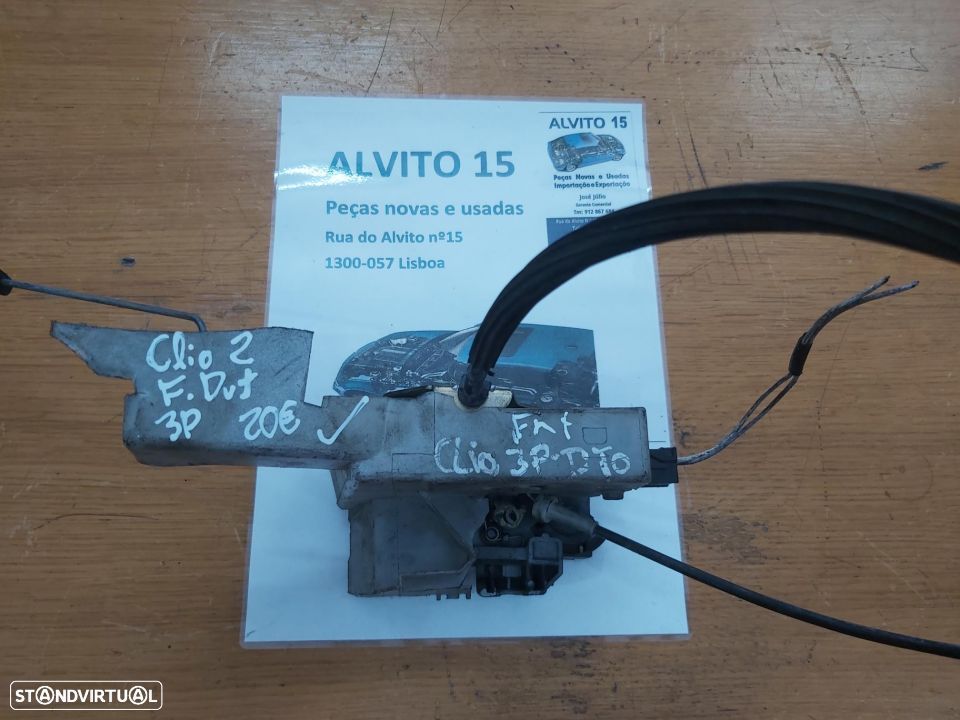 Fechadura direita Renault Clio 2 3p - 3