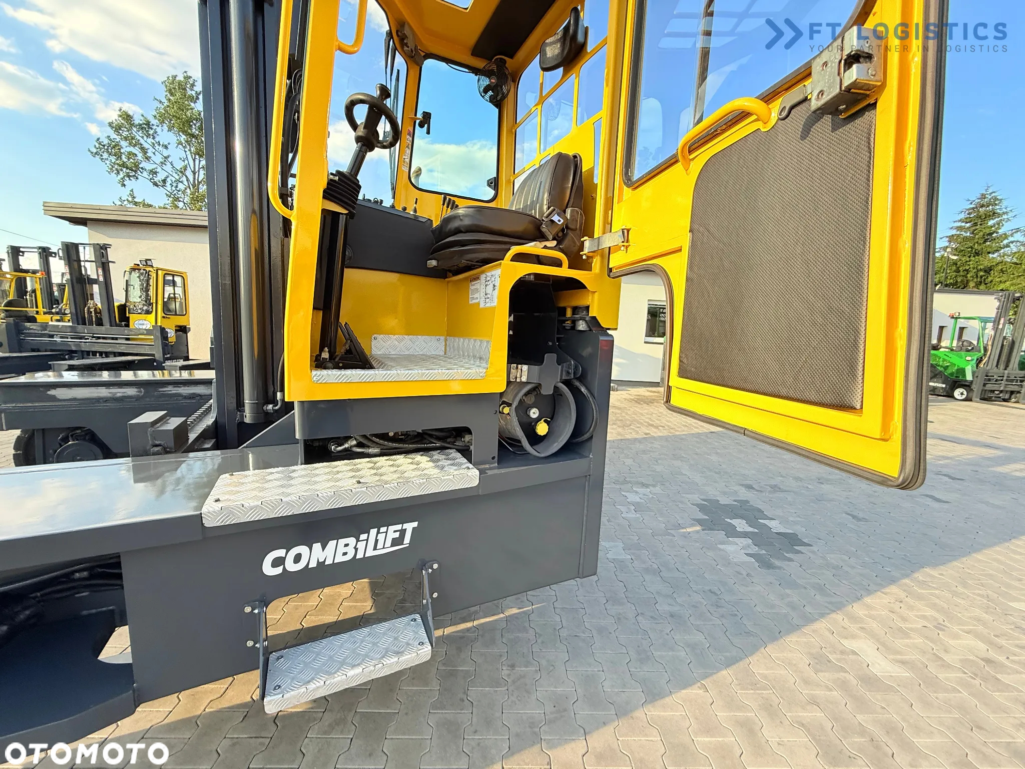 Combilift C14000 / GAS LPG / DUPLEX 3600MM / WOLNY SKOK / POZYCJONER / WIDŁY 1500MM / JAK NOWY - 12