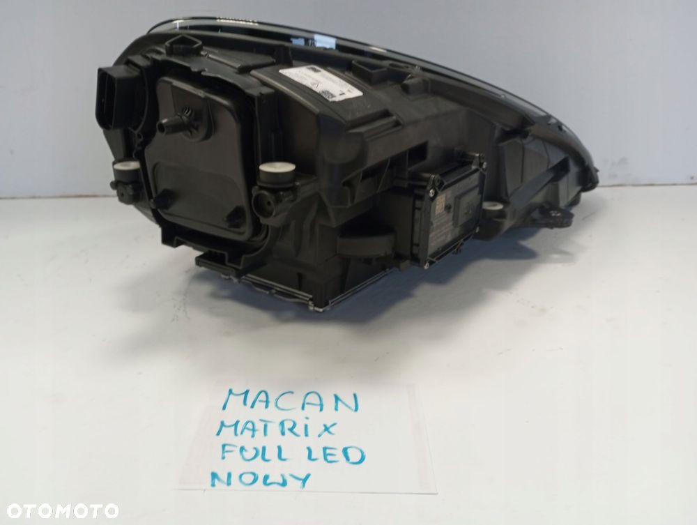 LAMPA LEWA FULL LED MACAN 95B941015AA MATRIX NOWA - 9