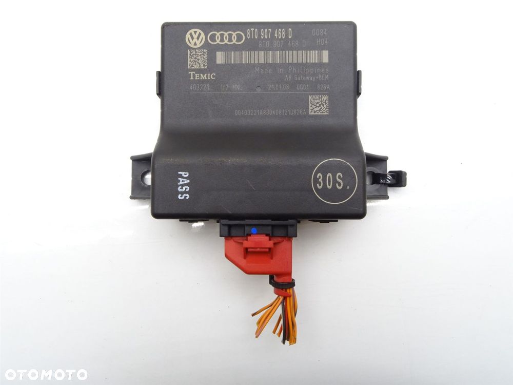 Zestaw startowy licznik komputer stacyjka moduł 8k1907115a audi a4 b8 1.8 t - 10