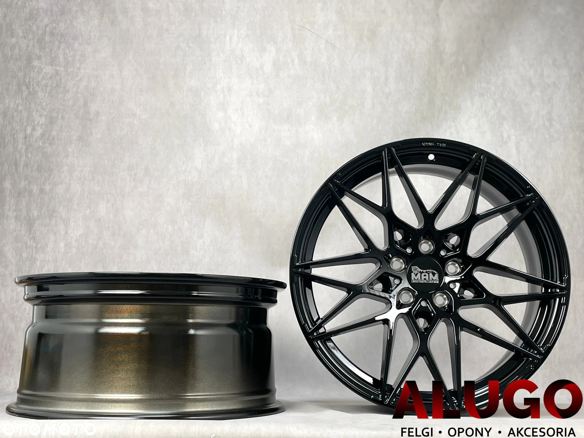 Alufelgi 18" 5x120 MAM B2 BMW 3 E46 E90 F30 F31 4 Gran Coupe 5 E60 F10 X1 X3 X4 Z3 Z4 Mini Countryman - 5