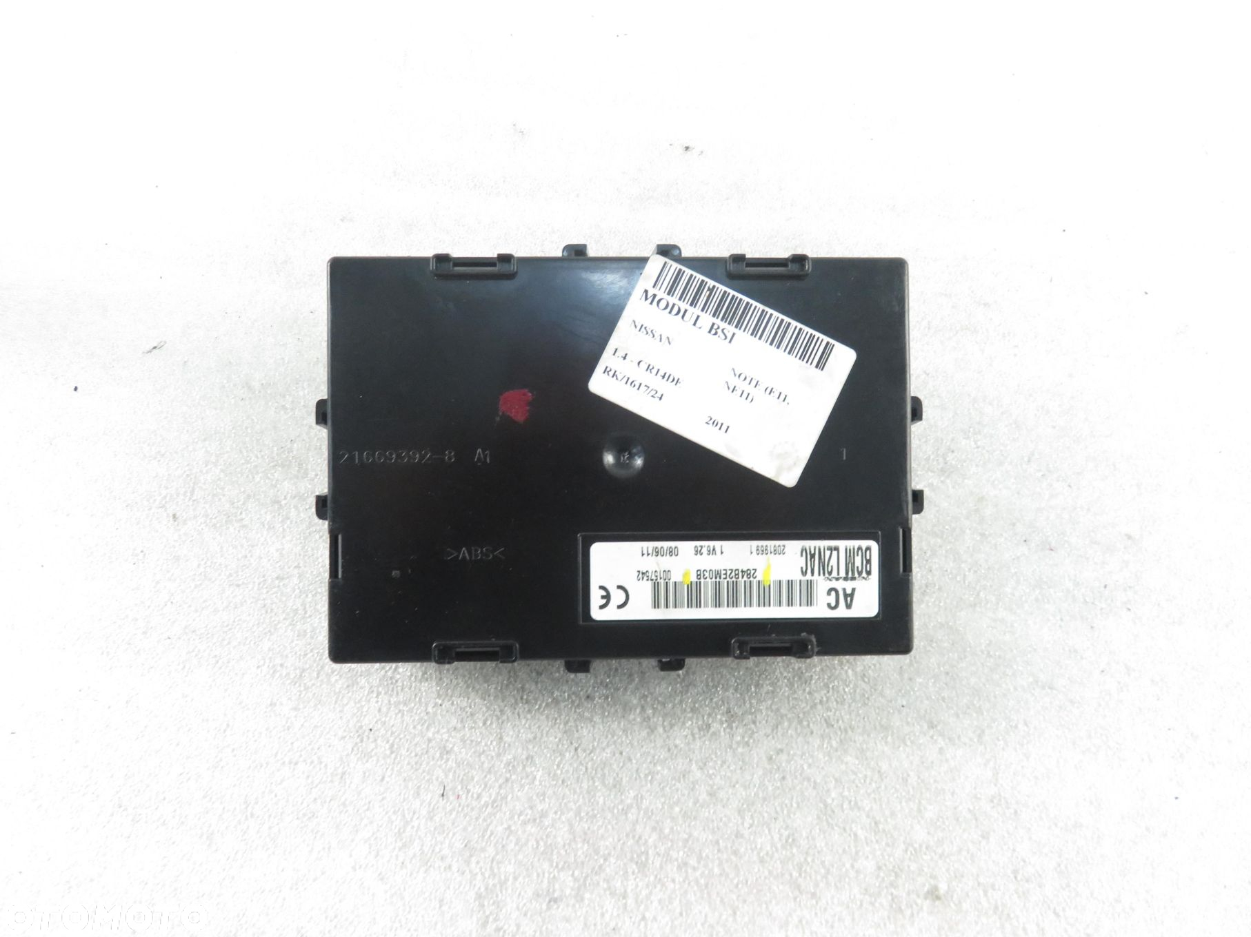 MODUŁ BCM NISSAN NOTE (E11, NE11) 284B2EM03B - 3