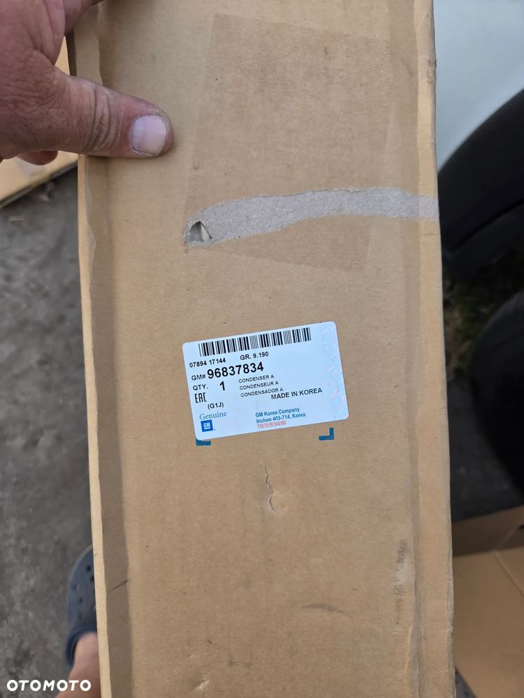 Skraplacz chłodnica klimatyzacji Chevrolet Lacetti Nubira 96837834 Honda Insight JAZZ III - 6