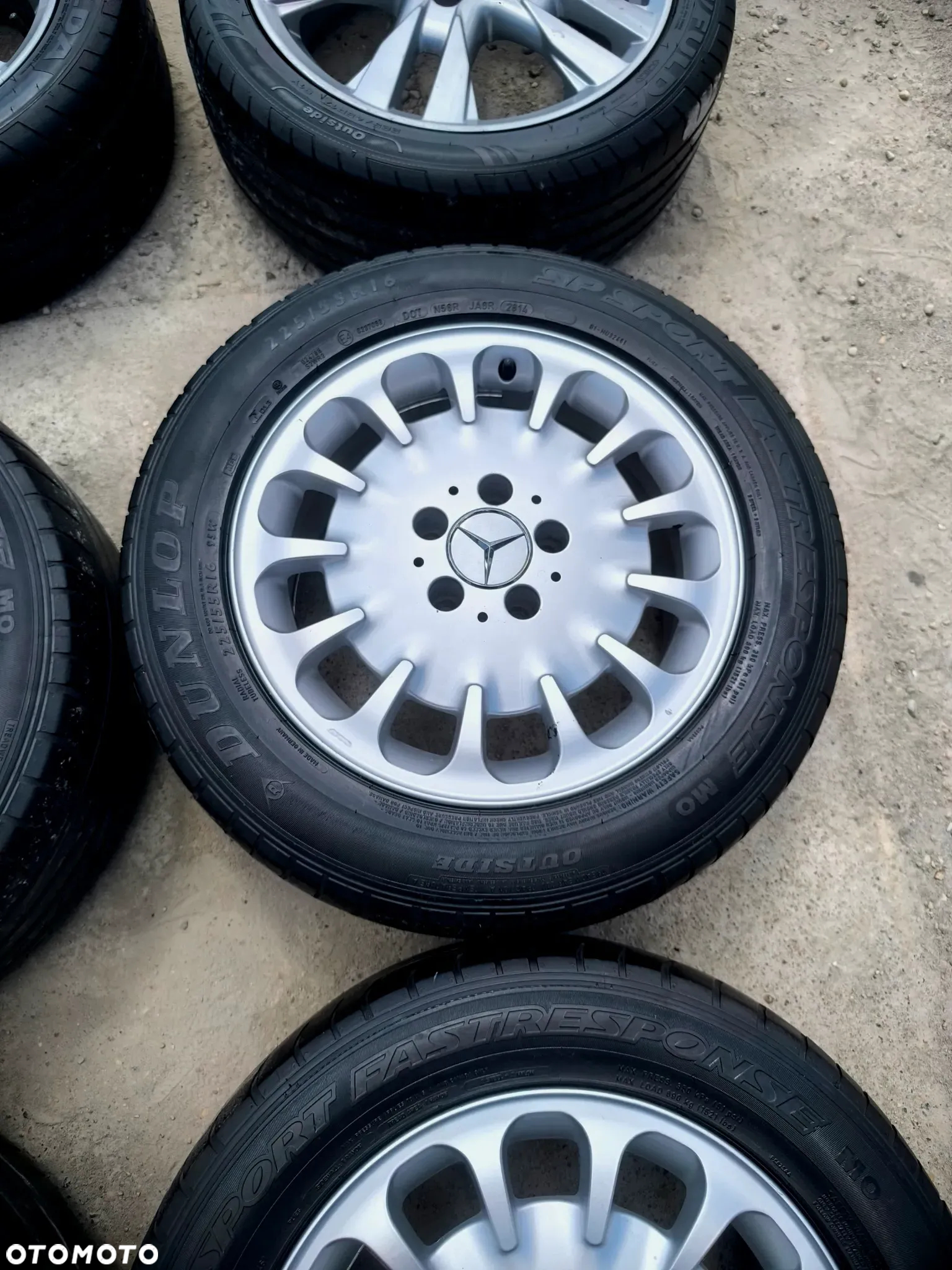 5x112 Felgi Aluminiowe Alufelgi 16 Mercedes Koła Letnie E KLASA W210 W211 W212 C W202 W203 W204 CLK W208 W209 S W220 Legnica ALU-RAD 225/55 - 8