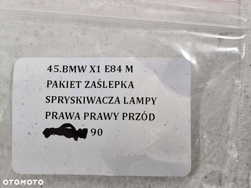 BMW X1 E84 M PAKIET ZAŚLEPKA SPRYSKIWACZA LAMPY PRAWA PRAWY PRZÓD 8038048 - 6