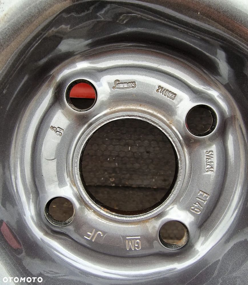 KOŁO ZAPASOWE OPEL KADETT ET 49 OPONA DUNLOP 185/60 R14 14" - 3