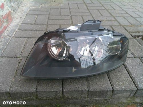 AUDI A3 8P 03-07 LEWA PRZEDNIA LAMPA ORYGINAŁ 8P0941003K - 1