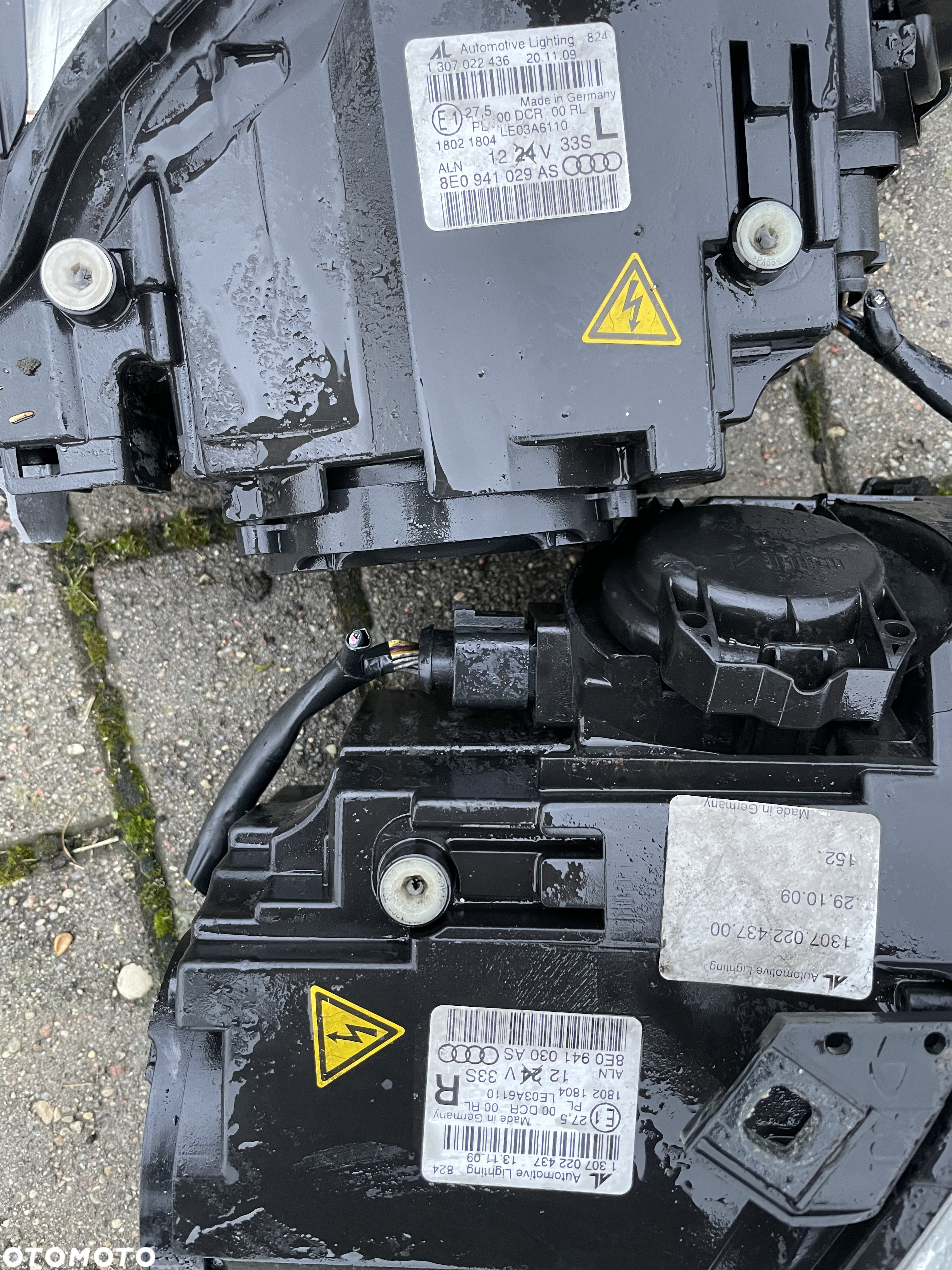 AUDI A4 B7 PRZÓD KOMPLETNY BŁOTNIK LAMPA REFLEKTOR PAS PRZEDNI AUTOMAT 2,0TDI GRILL XENON LY9B - 16