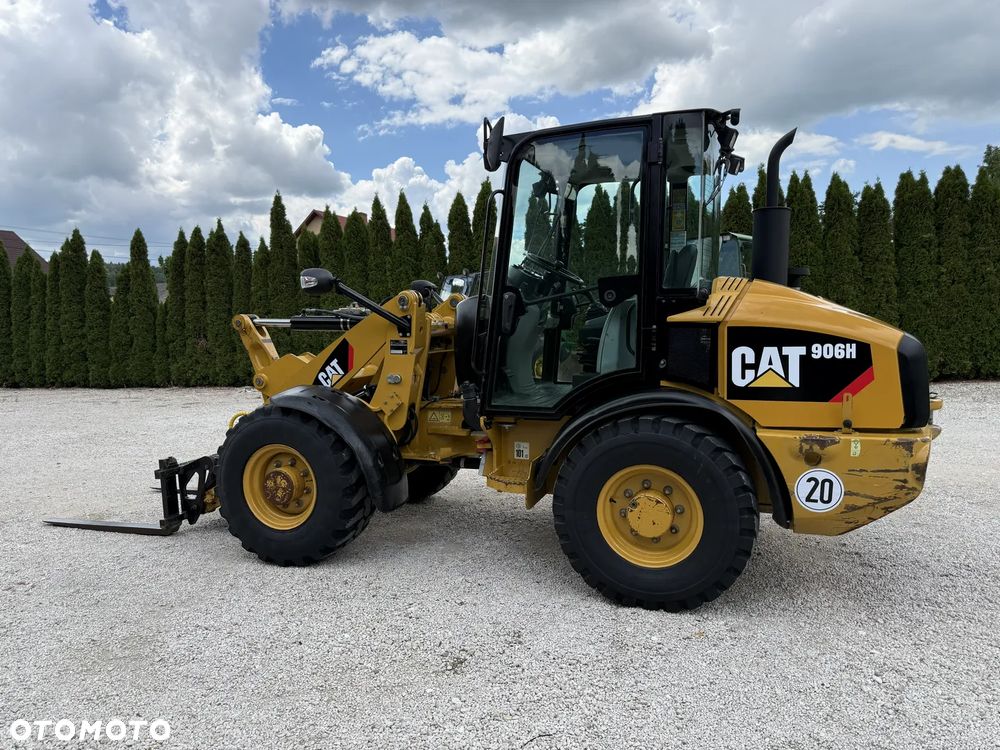 Caterpillar CAT 906 H / PIĘKNA / ORYGINAŁ / TYLKO 4014 MTH / SPROWADZONA Z NIEMIEC / MAŁE GABARYTY / BEZ DPF I ADBLUE / ZADBANA / 60 70 M 506 509 L30 L35 908 907 320 318 750 850 - 3
