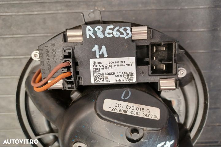 Ventilator aeroterma 3C1820015G 3C1820015G Volkswagen VW Golf 5 [2003 - 4