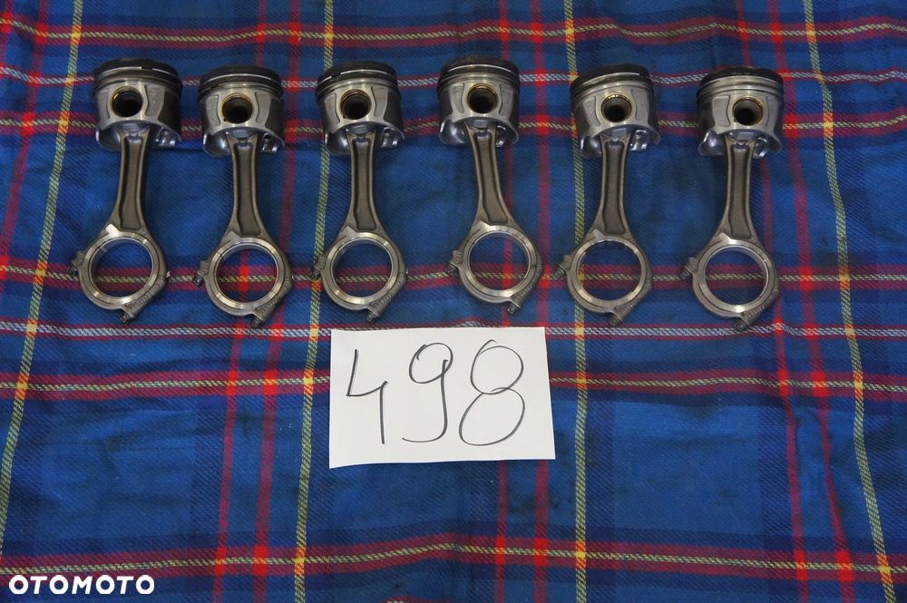 NR 498 Tłoki  Korbowody AUDI A6 4G0 3,0 320-326PS 059AJ - 1