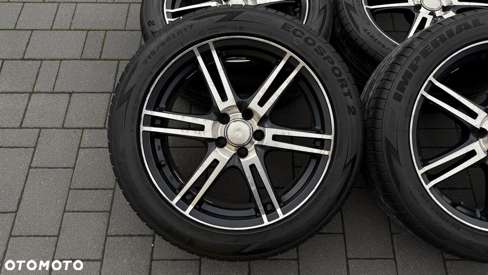 Koła 215/50 r17 5x100 alufelgi et32 audi seat skoda vw - 3