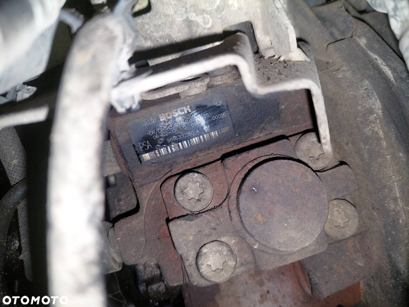 SILNIK DIESEL + POMPA WTRYSKI TURBO FORD FOCUS MK2 1.6 TDCI G8DA - 6