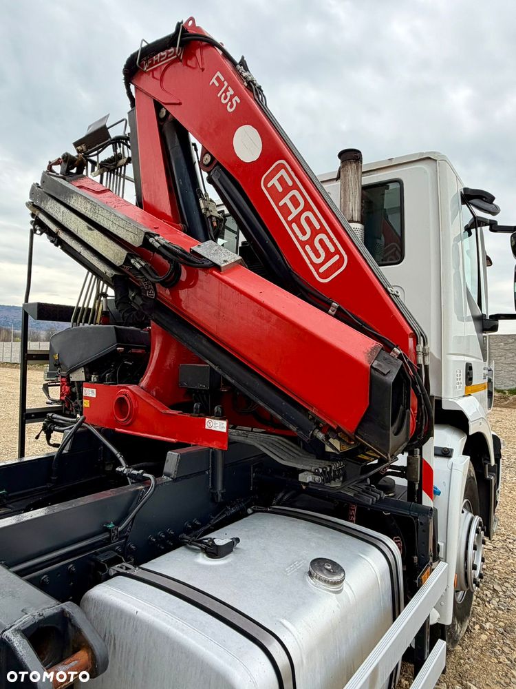 Iveco STRALIS 310 / WYWROTKA / HDS / FASSI F135 / HYDROBURTA / E5 EEV / 3 STRONNA / MANUAL - 15