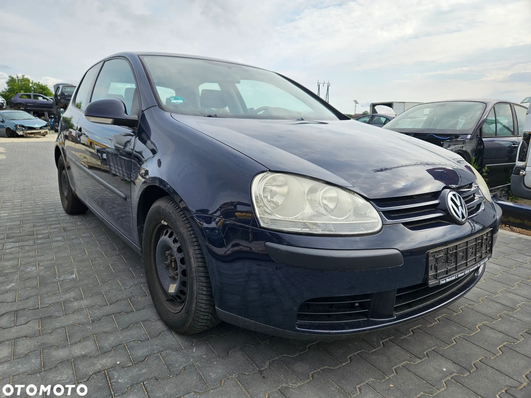 Zderzak przód przedni VW Golf 5 V 2006r 3d hatchback LA5G - 3