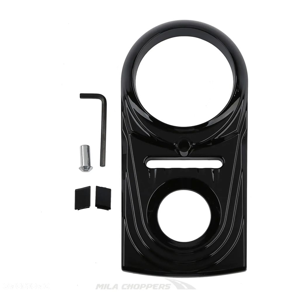 Osłona nakładka na licznik zbiornik Harley Davidson Softail Dyna - 2