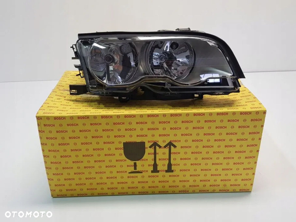 NOWA ORYGINALNA LAMPA PRAWA BMW 3 E46 COUPE CABRIO EU srebrna