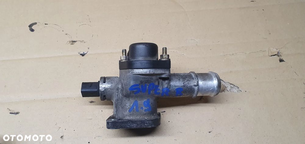 Przewód wąż wody obudowa termostatu Skoda Superb I 1.9 TDI 038121133A - 5