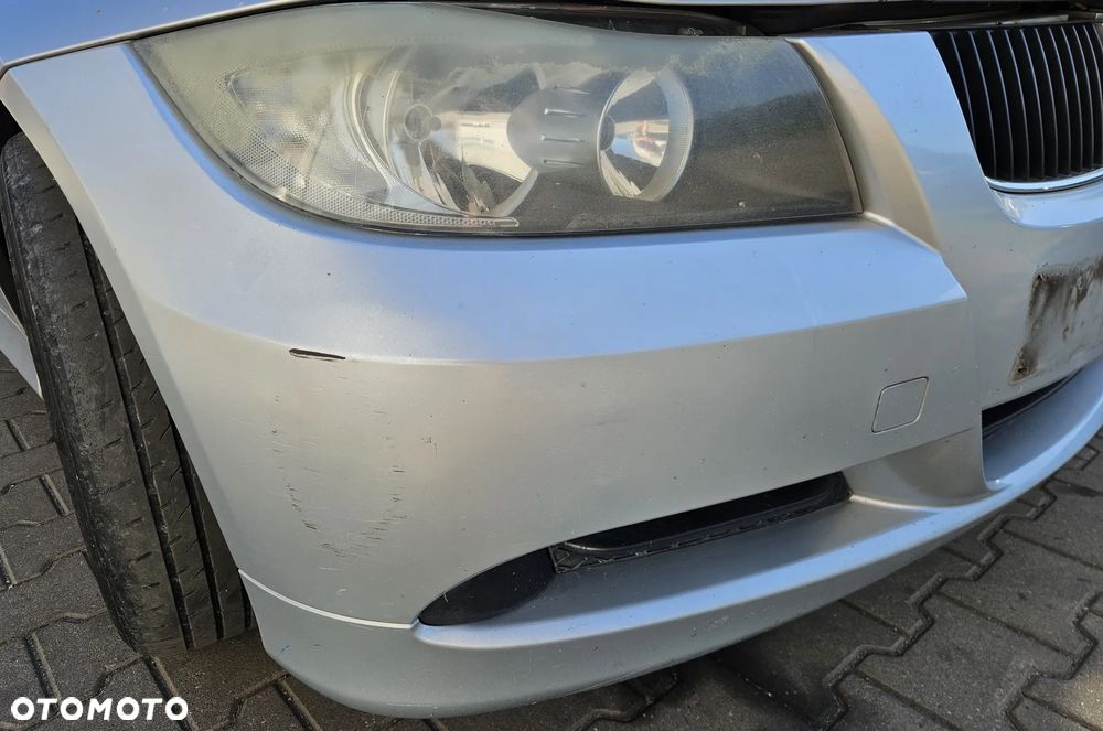 BMW 3 III E90 E91 zderzak przód przedni 354/7 Titansilber - 2