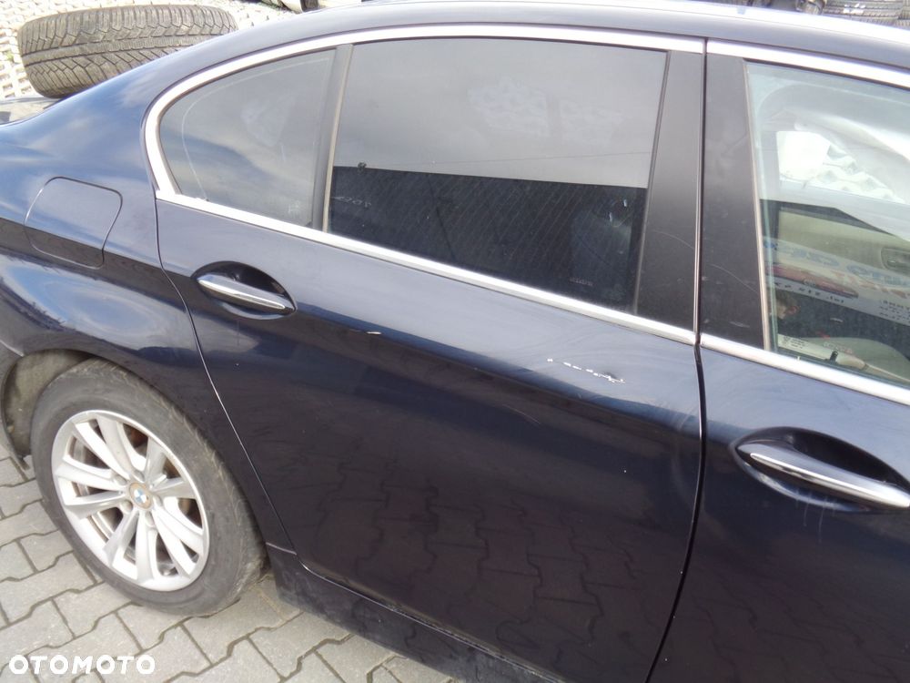 bmw 5 f10 drzwi prawe tył imperialblau 09r-16r - 1