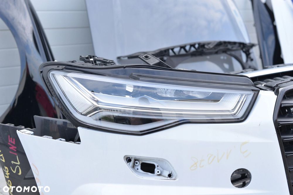 MASKA ZDERZAK BŁOTNIK GRILL LAMPA XENON LED PAS BELKA AUDI A6 C7 4G 15- - 11