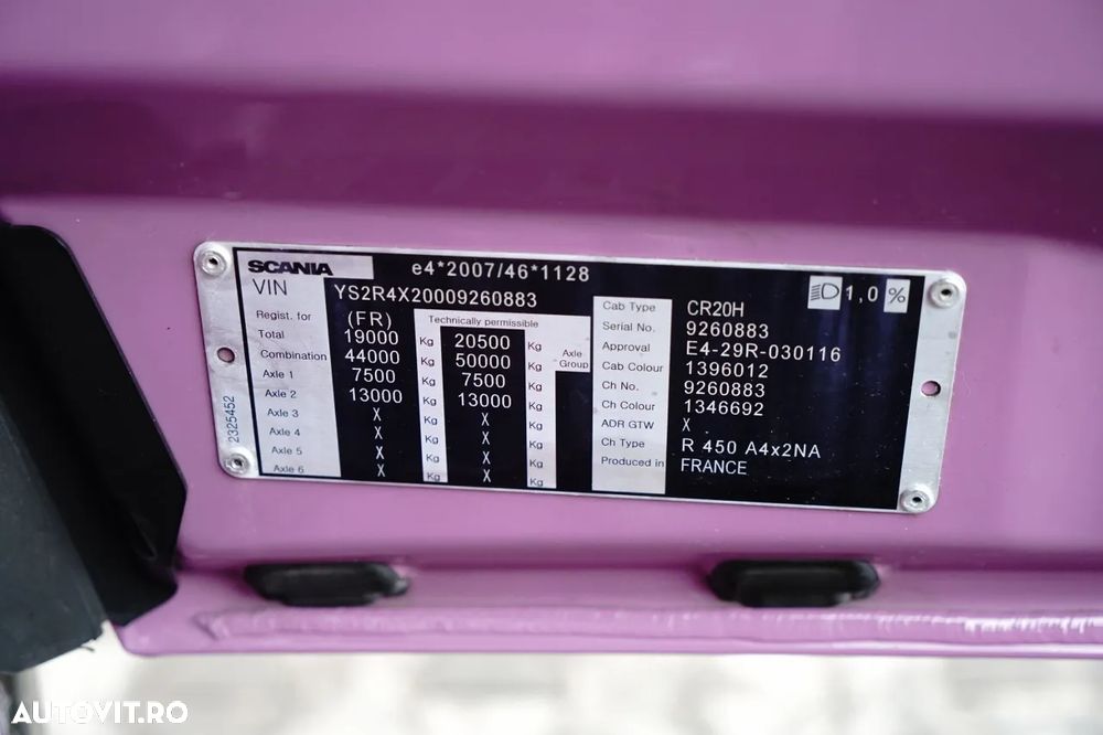 Scania R 450 / RETARDER / I-PARK COOL / - 37