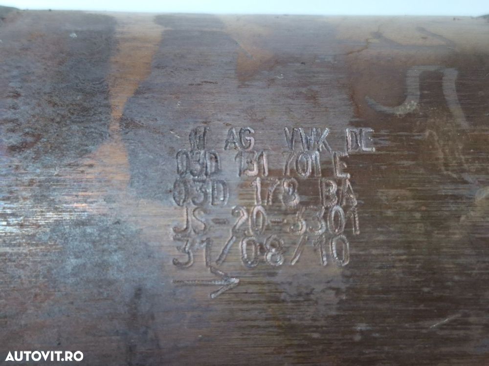 Galerie evacuare cu catalizator VOLKSWAGEN POLO 9N_ 2001 - 2012 1.2 12V  BME CGP  03D131701E - 2