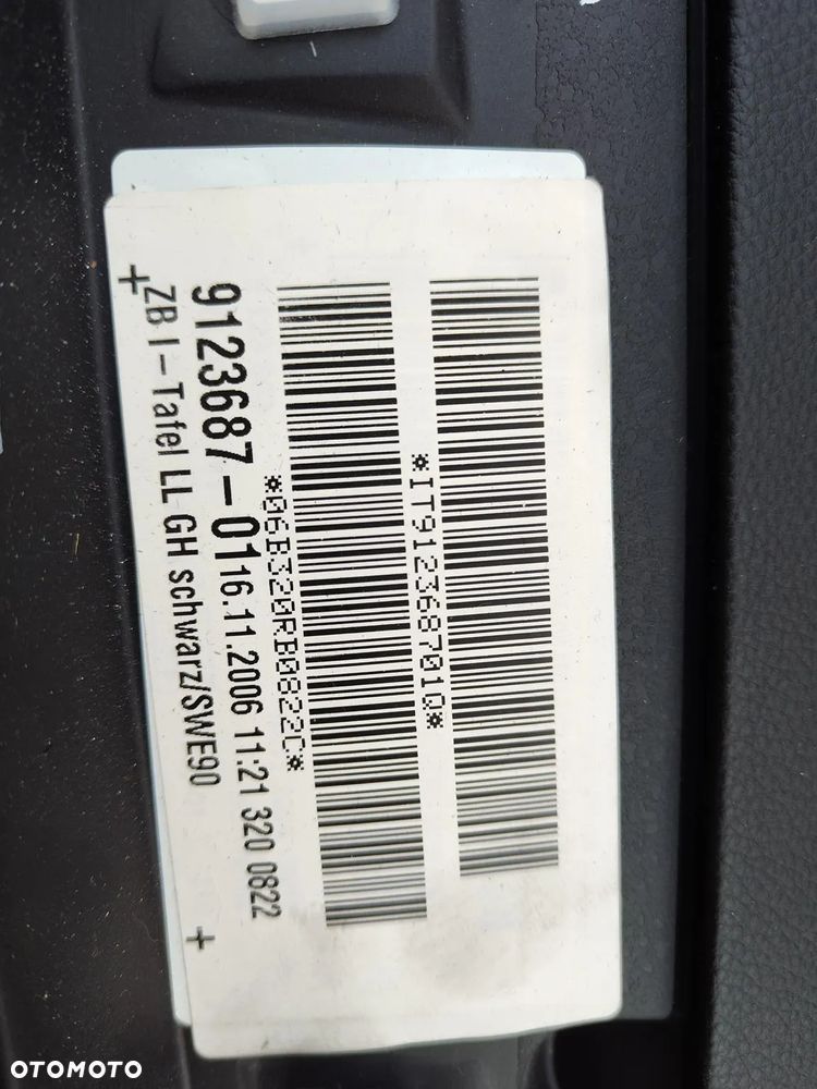 BMW E60 E61 DESKA KONSOLA kokpit czarna Igła Europa - 13