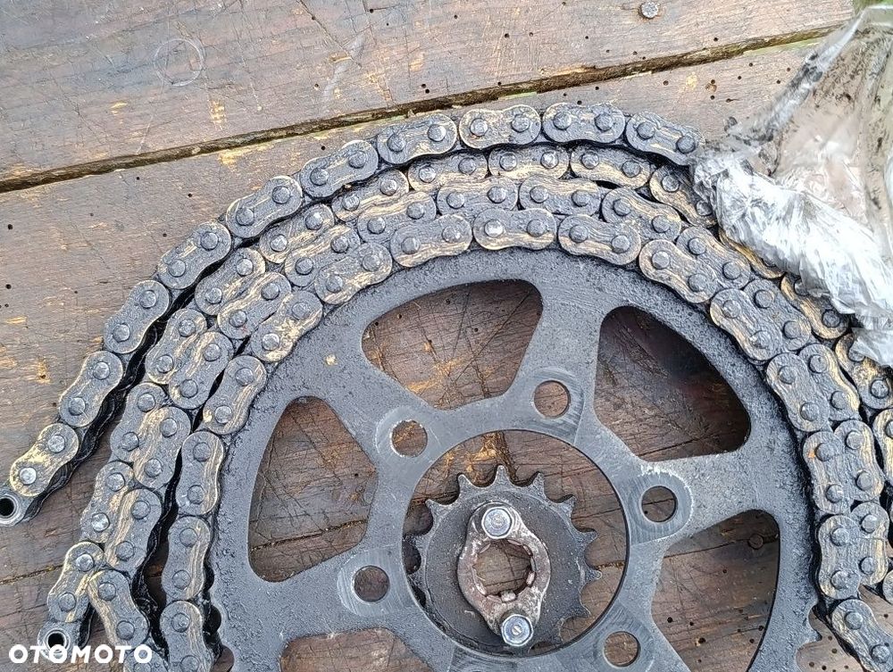 Zestaw napędowy Honda CBF 125 jc79 CB 20 r zębatka zębatki łańcuch - 8
