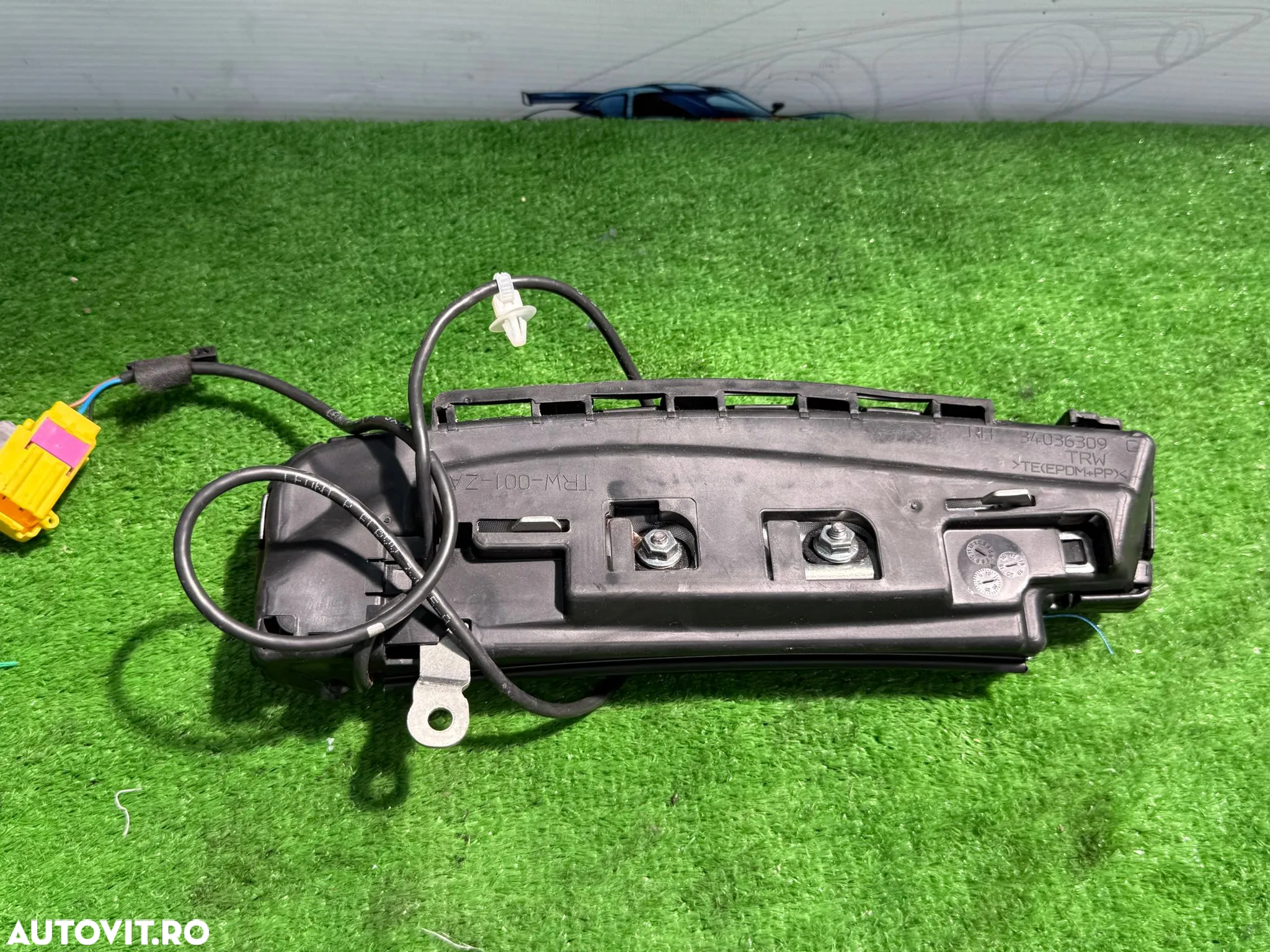 AIRBAG SCAUN DREAPTA ( 2 BUC.) SEAT IBIZA 2014 / VOLKSWAGEN POLO SE TD 2015 COD OEM 6R0880242C 6RS8800242 - 6