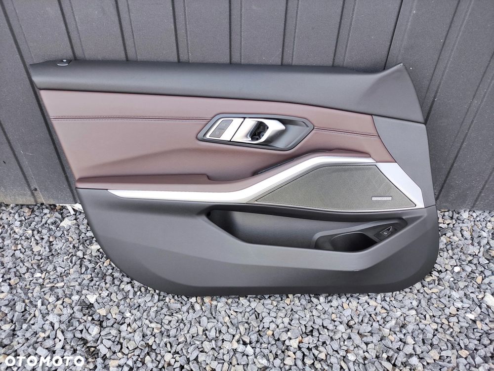 BOCZEK LEWY PRZÓD PRZEDNI BMW G20 BRĄZOWA SKÓRA EUROPA CH - 2