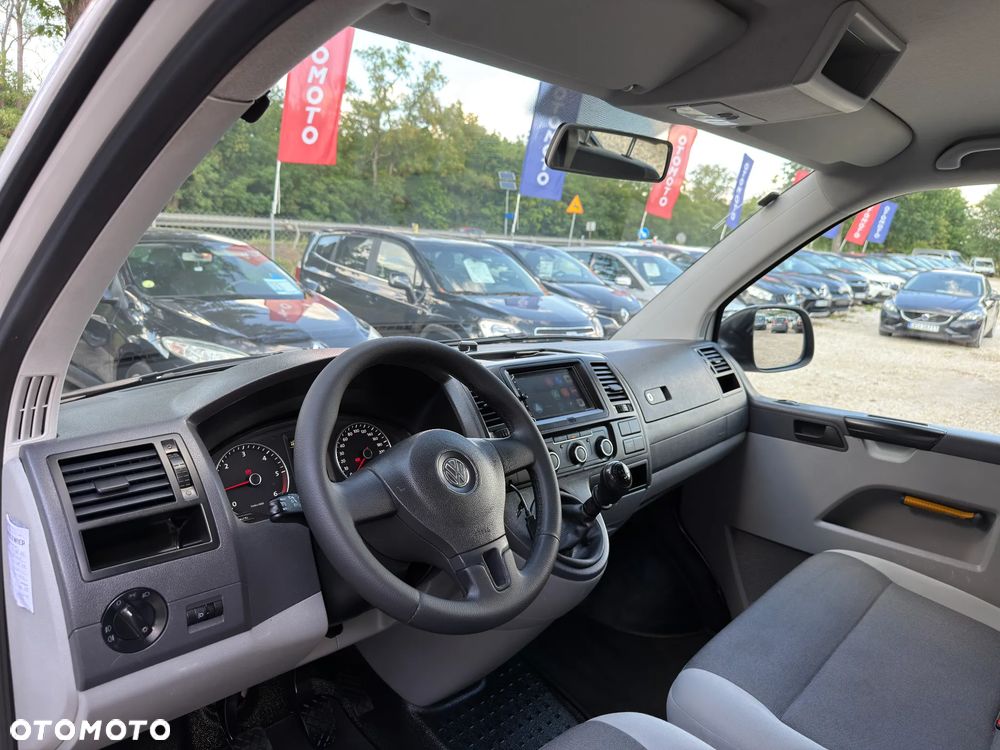 Volkswagen Transporter 2.0 TDI LIFT Brygadówka LONG L2H1 Długi 6os Kamera Cofania - 7
