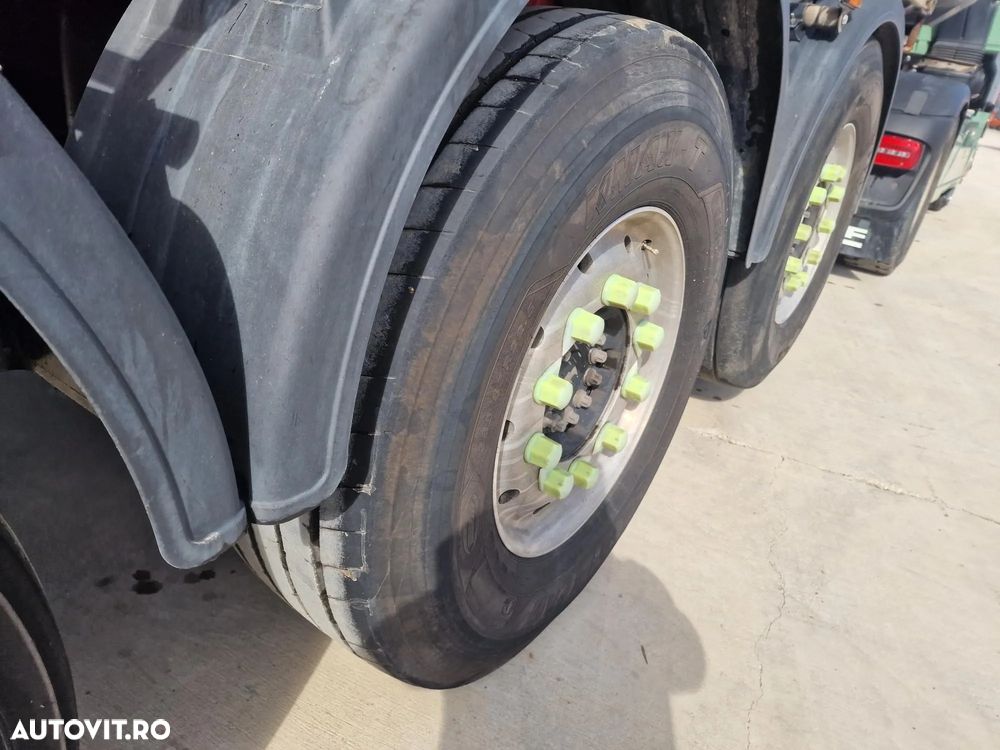 Schmitz Cargobull SKI BASCULABILA de 28mc, PRELATA RABATABILA electric, jante ALUMINIU, AXA LIFTABILA, picioare sprijin, HARDOX, Posibilitate leasing 4 ani, anvelope 385/65R22,5 70% -OK, STARE FOARTE BUNA-PROMOTIE 22.900 EUR+Tva - 7