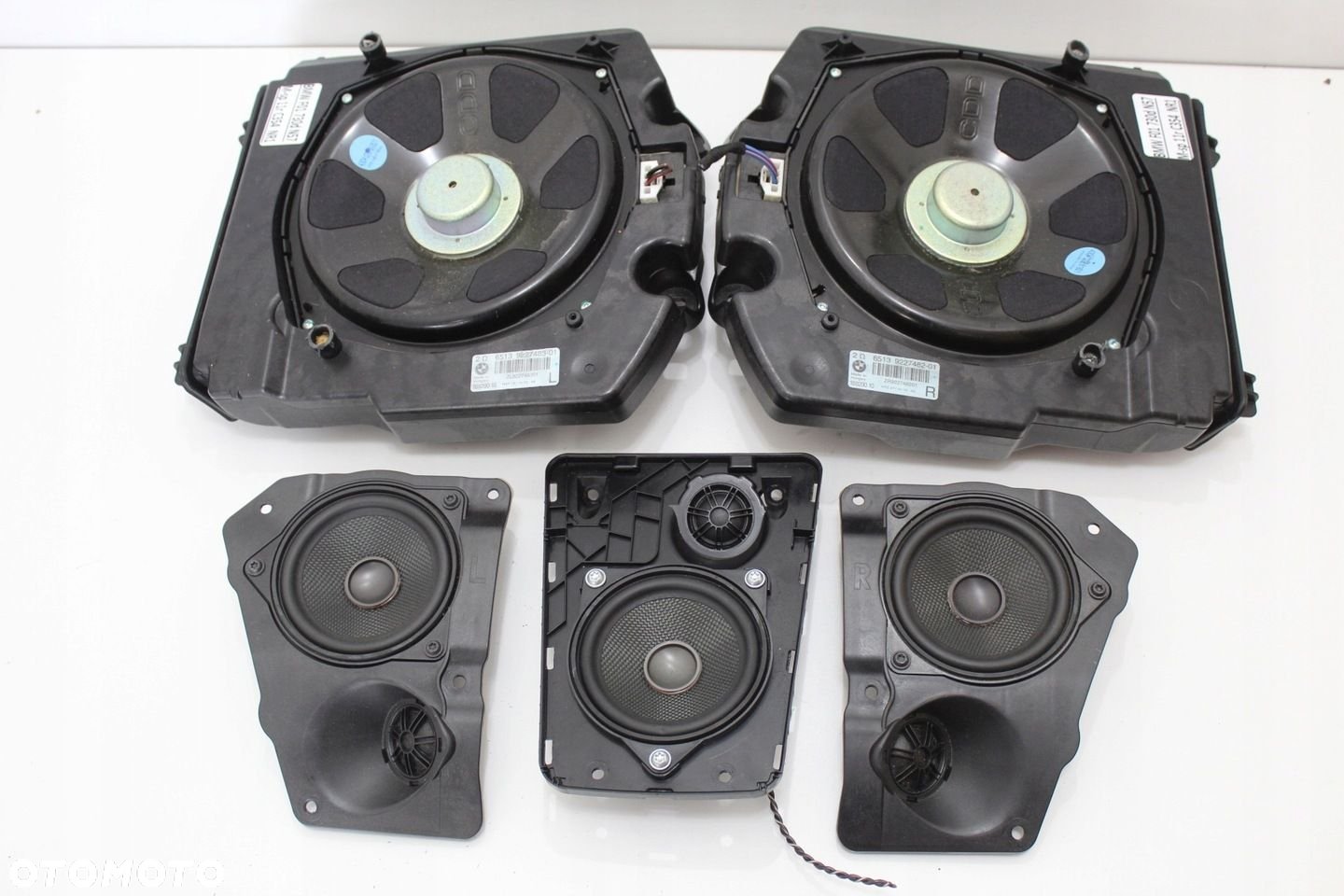 Komplet głośników  subwoofery TOP HIFI OE BMW F01 F02 9227482 9227483 - 3